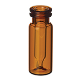 300µl Crimp-Top Interlock Vial (amber), pk.500